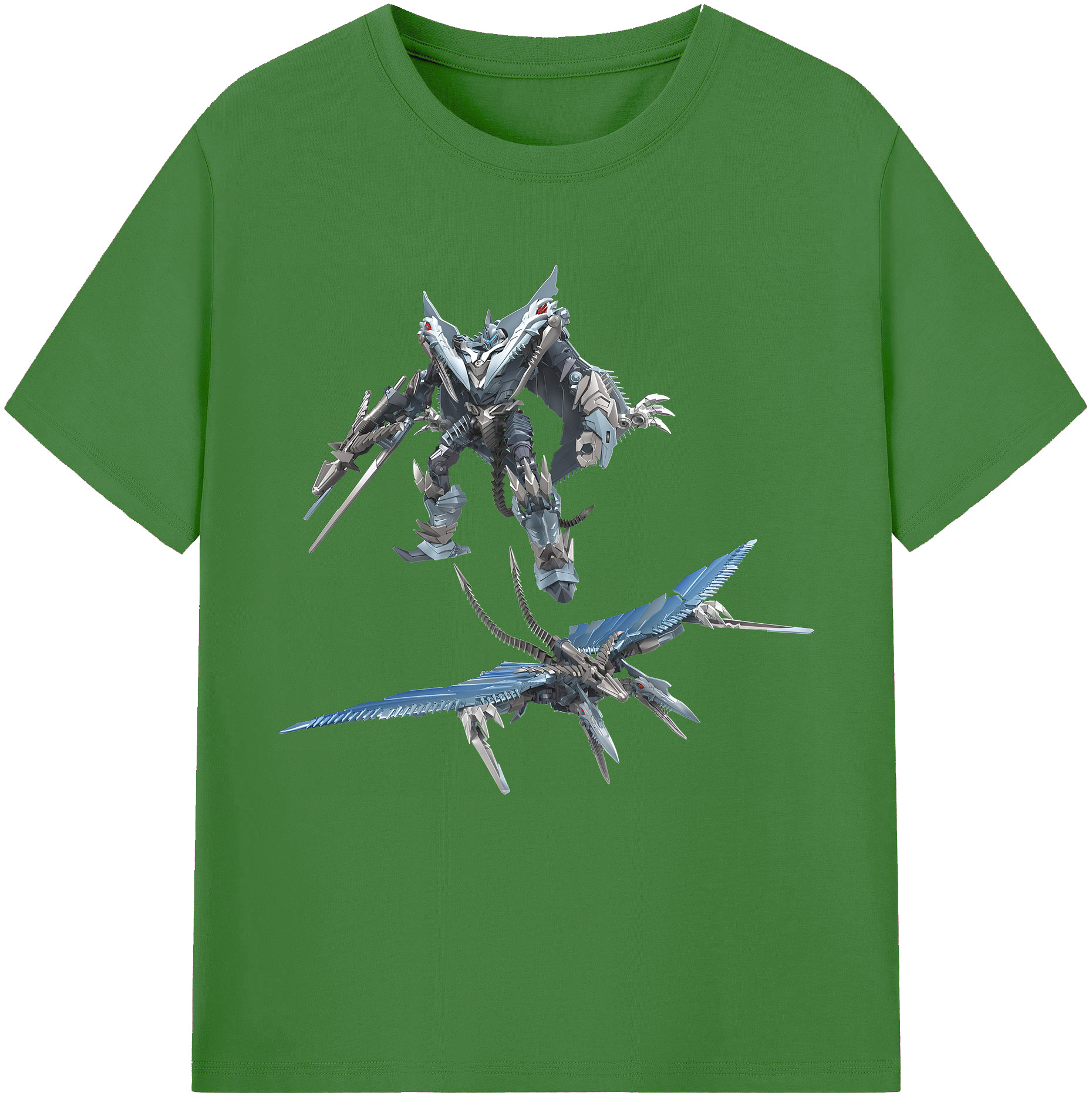 （画像用） Transformers トランスフォーマー レディースカジュアルプリントTシャツ（綿100％）